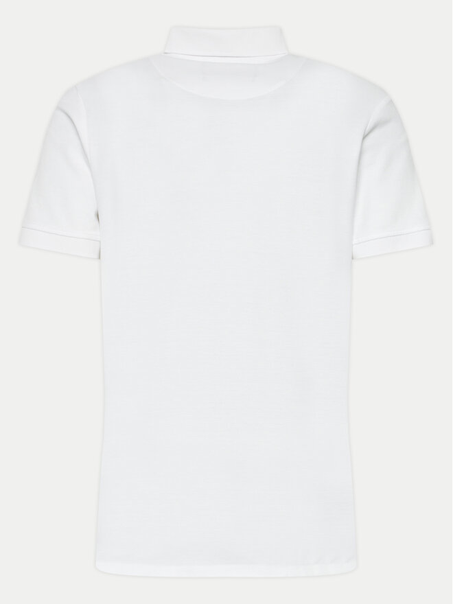 INDICODE INDICODE Polo Wadim 40-913 Λευκό Slim Fit