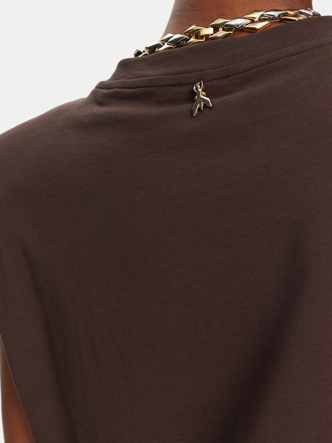 Patrizia Pepe Patrizia Pepe Camiseta 2M4423/J274-B825 Marrón Regular Fit