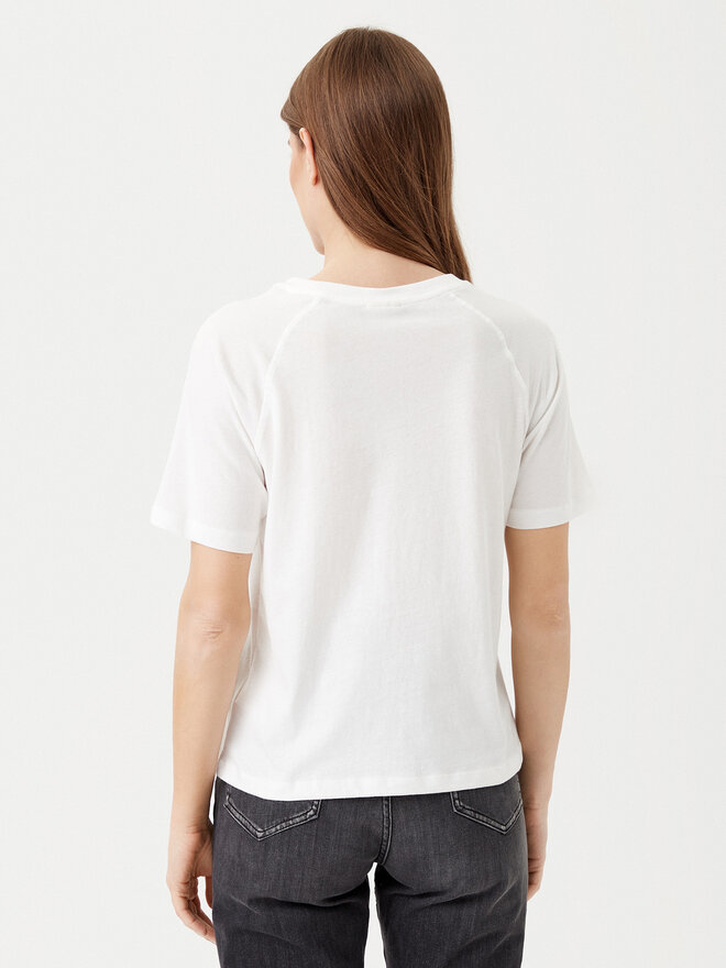 JDY JDY Camiseta Nina 15342612 Blanco Loose Fit