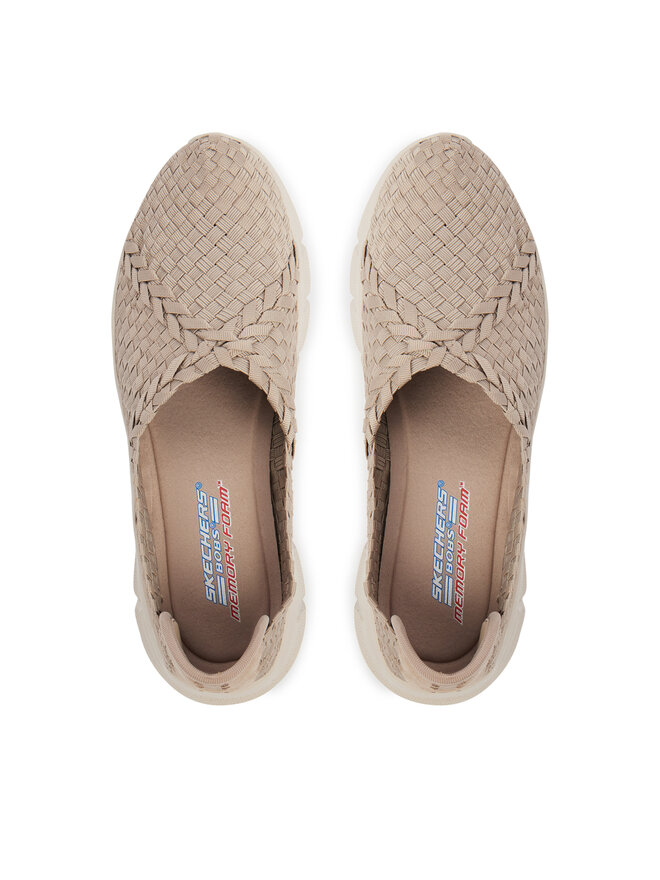 Skechers Балетки Skechers Bobs B Flex 117323/TPE Бежевий
