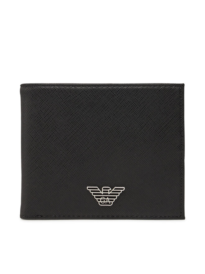 Emporio Armani Set de portofel și etui pentru carduri Emporio Armani Y4R237 Y138E Negru