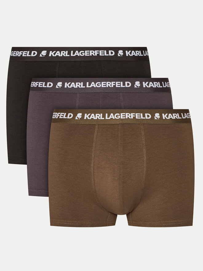 KARL LAGERFELD KARL LAGERFELD 3er-Set Boxershorts 235M2109 Schwarz