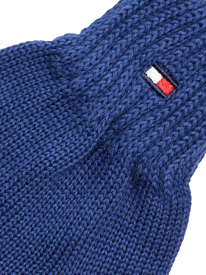Tommy Hilfiger Vaikiškos pirštinės Tommy Hilfiger Small Flag AU0AU01657 Mėlyna