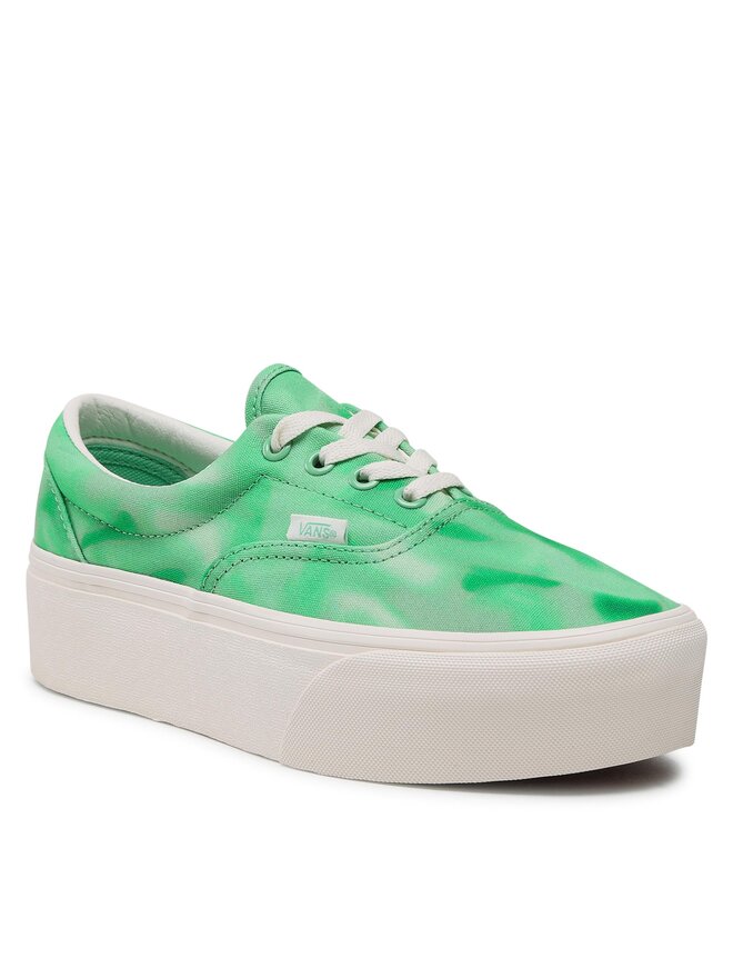 Sneakers aus Stoff Vans Era Stackform VN0A5JLZGRN1 Grün | eschuhe.de