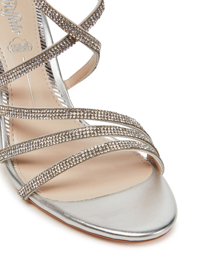 Buffalo Sandalen Buffalo Makai 2 1291262 Silberfarben