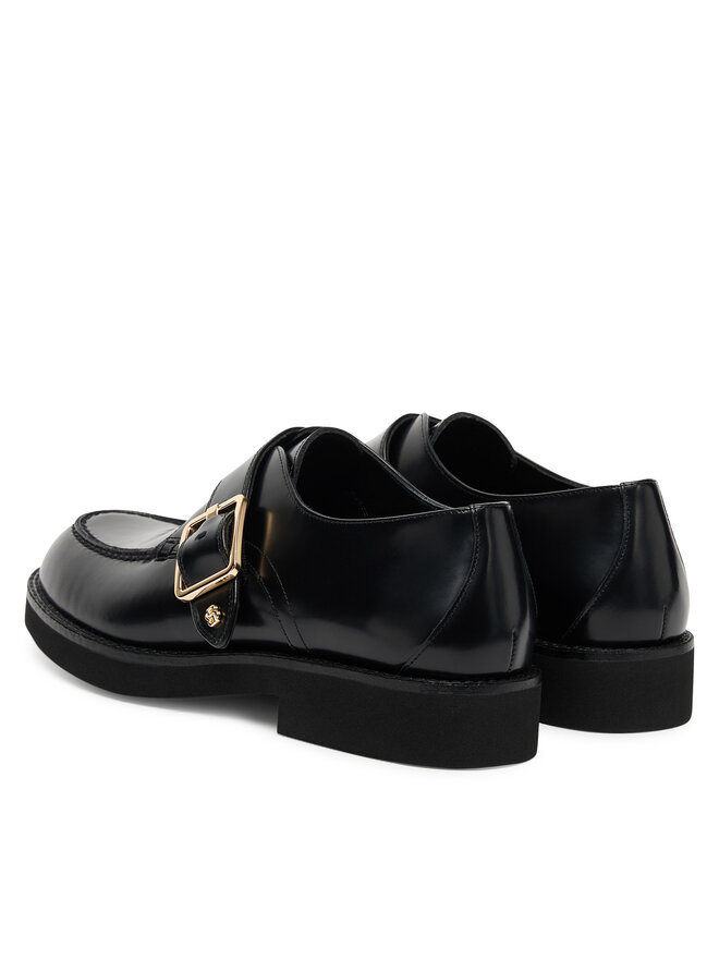 BOSS Halbschuhe BOSS Eleri Monk Bobk 50548740 Schwarz