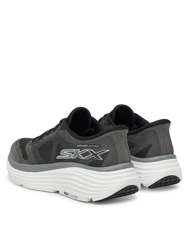 Skechers Buty do biegania Skechers Max Cushioning Endeavour-Exciton 220611/BLK Czarny