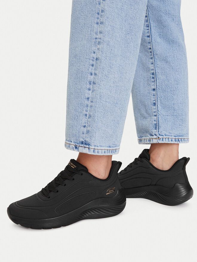 Skechers Sneakers Skechers Sport Squad Waves 117485 Schwarz