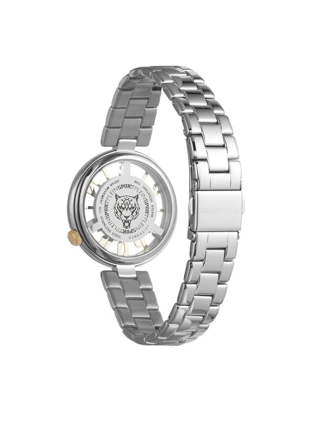 Plein Sport Годинник Plein Sport Tiger Luxe PSMBA0123 Срібний