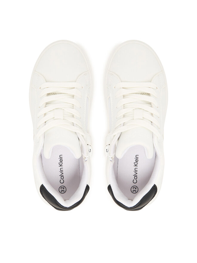 Calvin Klein Sneakers Calvin Klein Low Cut Lace-Up V3X9-83293-1355 S Weiß