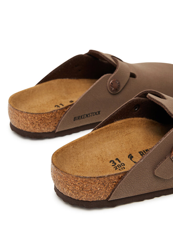 Birkenstock Natikači Birkenstock Boston Kids 1030809 S Rjava