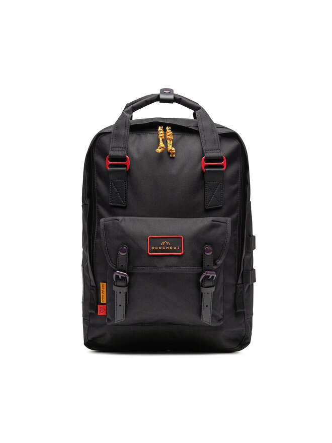 Doughnut Rucksack Doughnut Macaroon Larege Happy Camper D011HA-0003-F Schwarz
