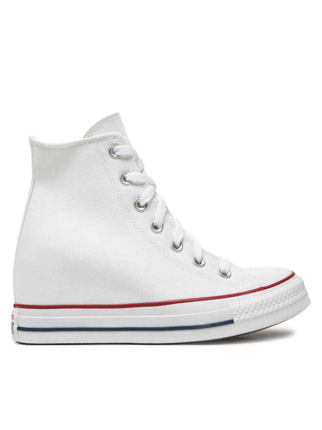 Converse Sneakers aus Stoff Converse Chuck Taylor All Star Wedge Platform A11908C Weiß