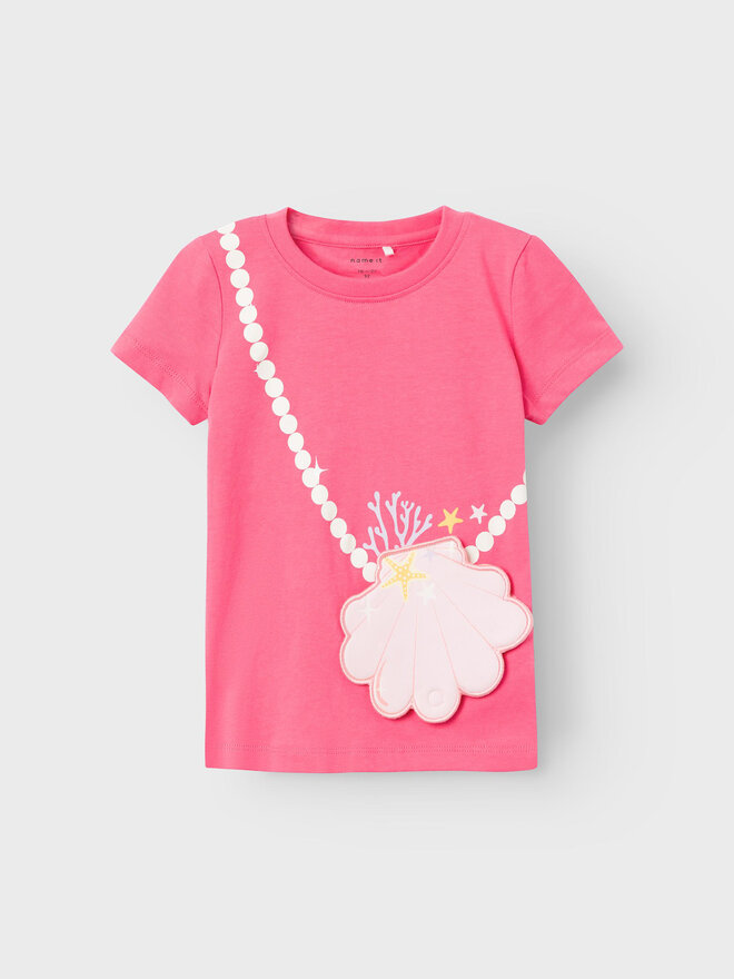 NAME IT NAME IT Camiseta Zuzzie 13226878 Rosa Regular Fit