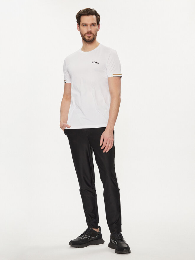 BOSS BOSS Camiseta MB 50506348 Blanco Regular Fit