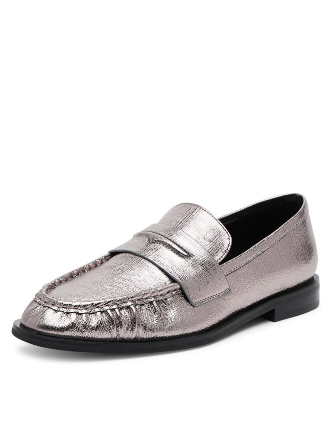 Badura Loaferke Badura LILAC-SLT152SK Srebrna
