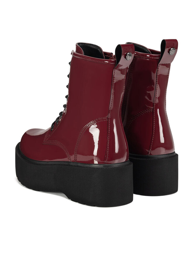 DeeZee Botki DeeZee WS101-08A Bordowy