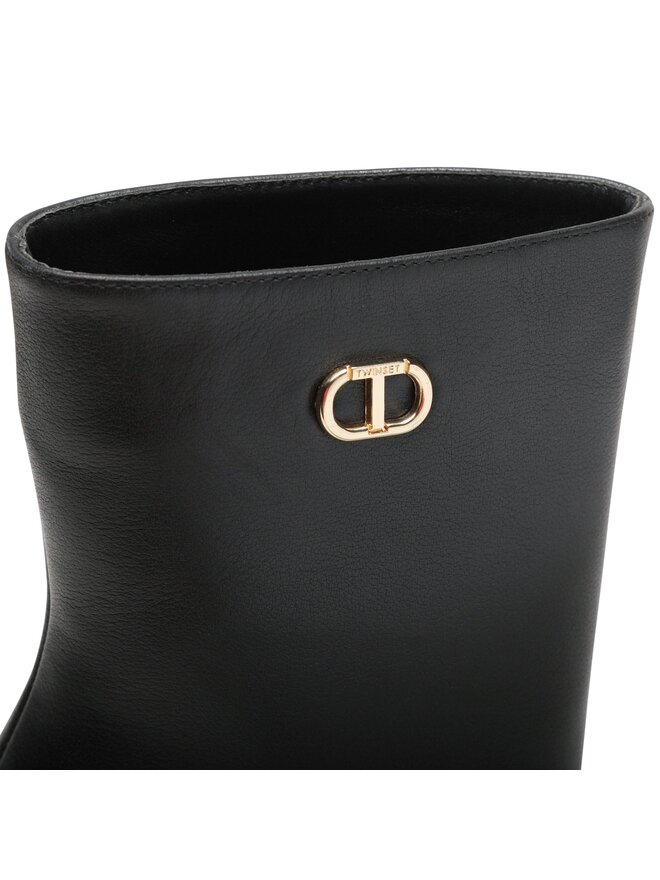 TWINSET Botine TWINSET 232TCP172 Negru