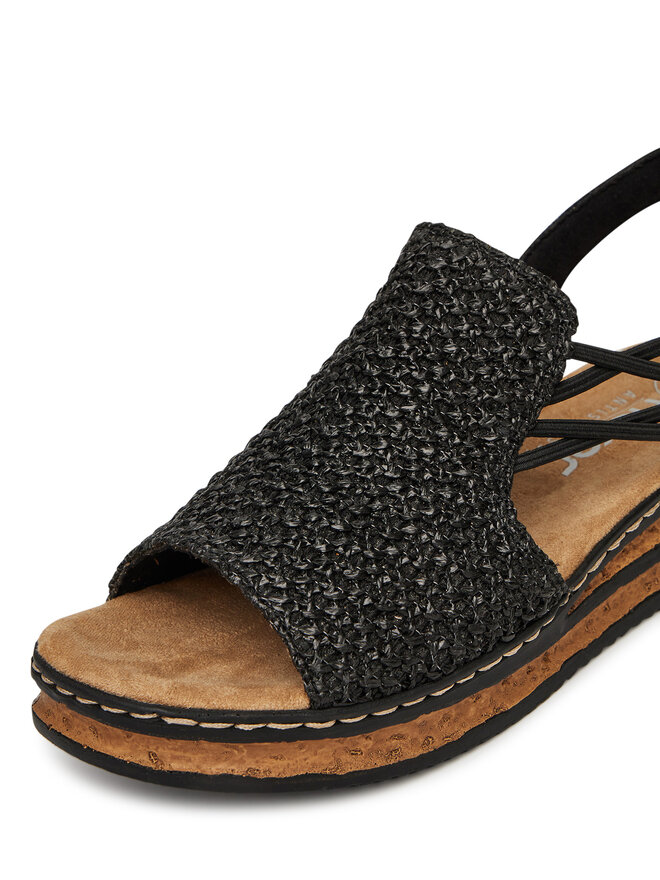 Rieker Σανδάλια Rieker 62941-00 Μαύρο