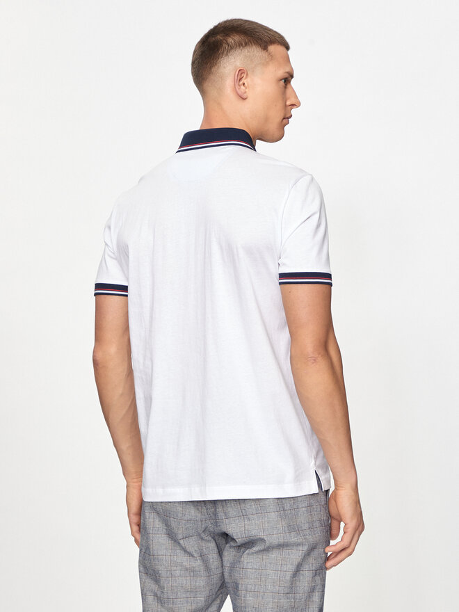 Pierre Cardin Pierre Cardin Poloshirt C5 21284.2034 Weiß Regular Fit