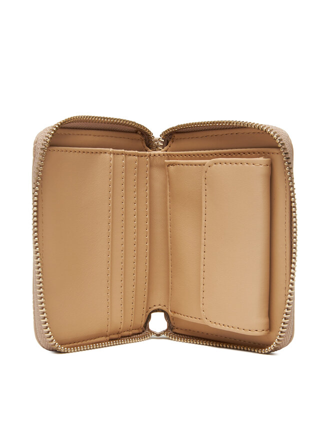 Guess Малък дамски портфейл Guess Phoebe Slg SWPD96 65137 Бежов