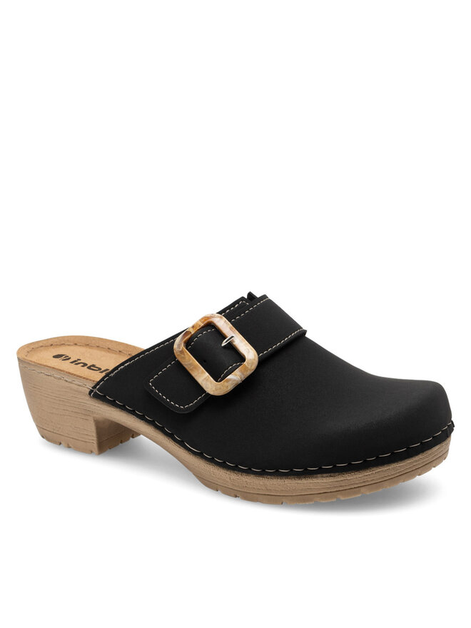 Inblu Klapki Inblu BL490100 Czarny