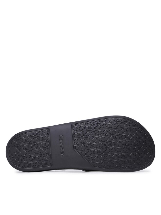 Calvin Klein Šľapky Calvin Klein Pool Slide Rubber HM0HM00981 Čierna