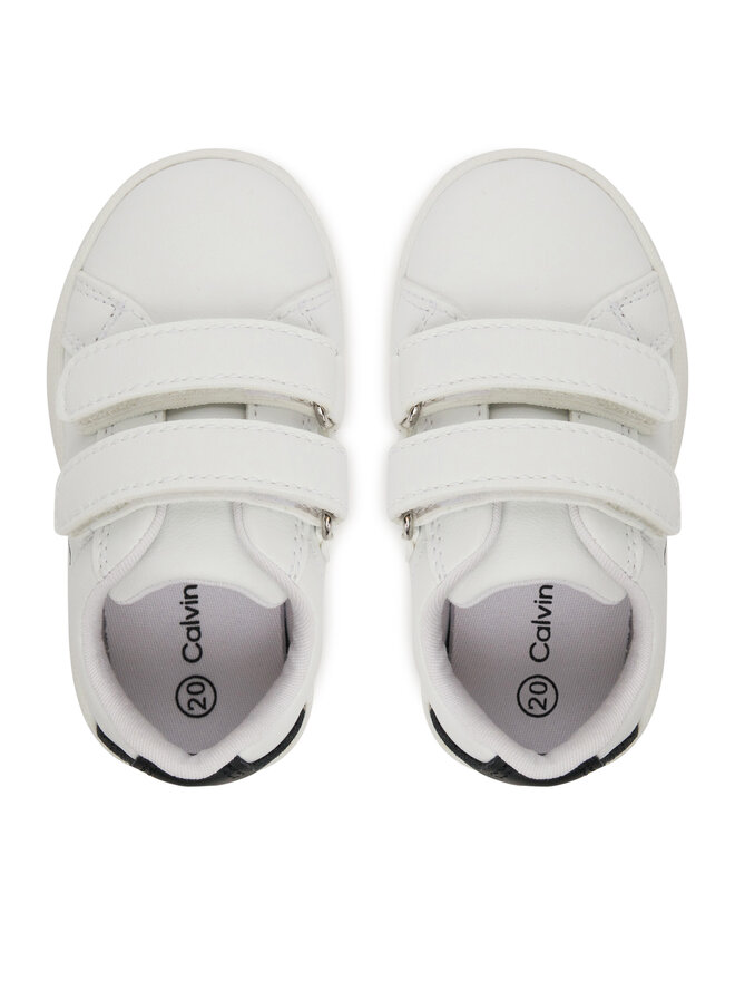 Calvin Klein Jeans Sneakers Calvin Klein Jeans Low Cut Lace Velcro Sneaker V1X9-82080-1355 M Alb