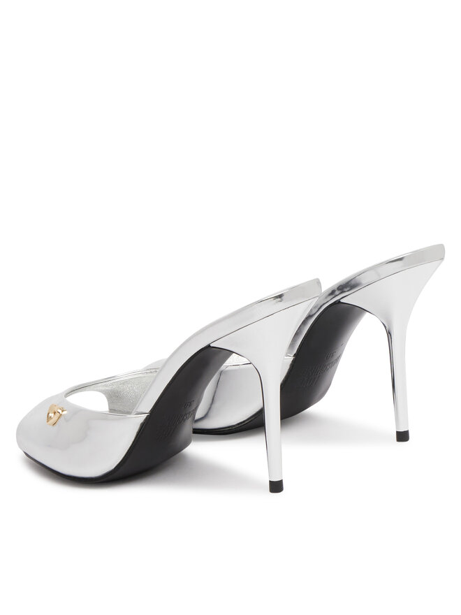 LOVE MOSCHINO Шльопанці LOVE MOSCHINO JA28209G0OJE090B Срібний