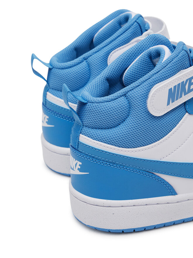 Nike Сникърси Nike Court Borough Mid 2 (GS) CD7782 Син