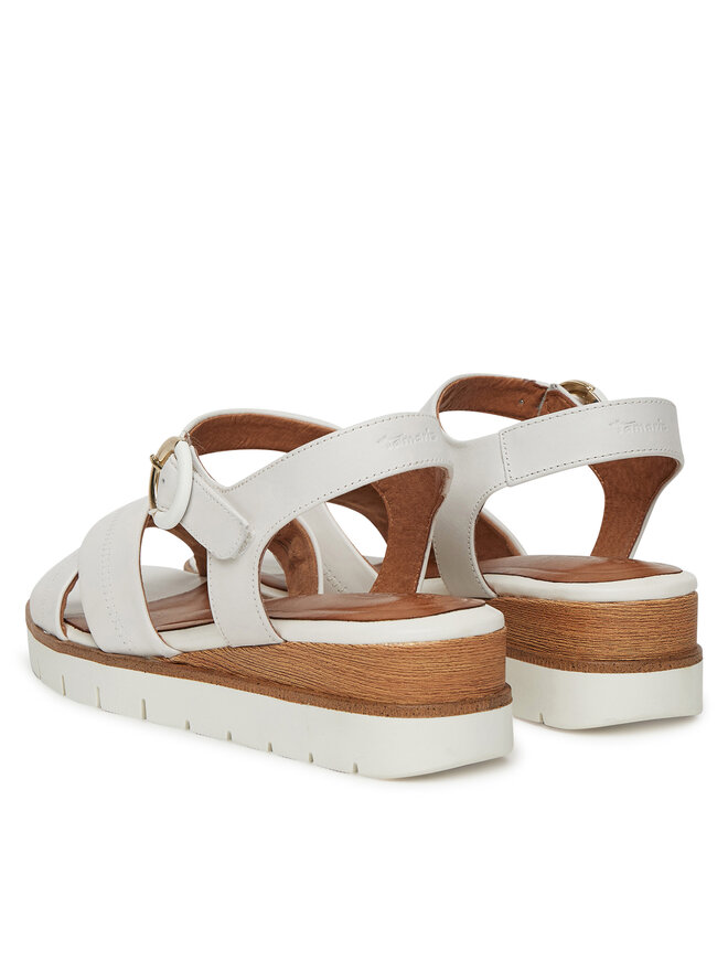 Tamaris Sandale Tamaris 1-28202-42 Alb