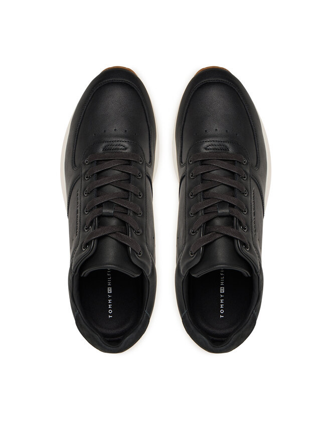 Tommy Hilfiger Αθλητικά Tommy Hilfiger Premium Leather Hybrid FM0FM05700 Μαύρο