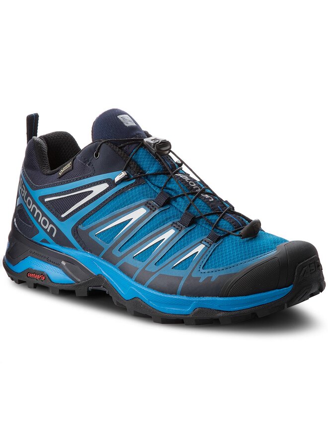 Trekkingschuhe Salomon X Ultra 3 Gtx GORE TEX 404676 3O W0 Dunkelblau eschuhe