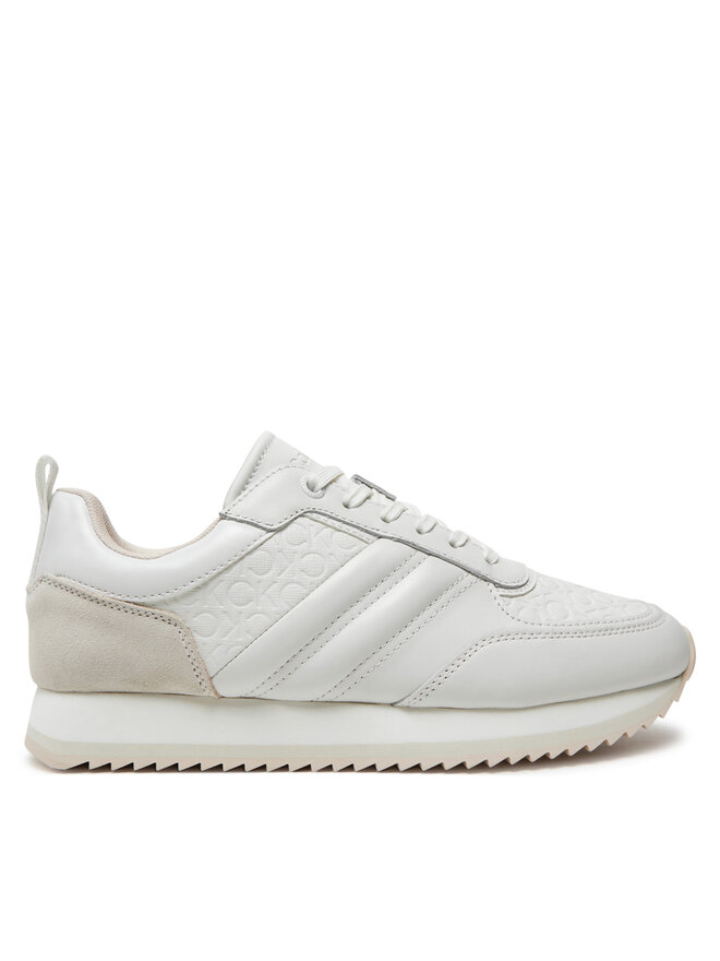 Calvin Klein Sneakers Calvin Klein Runner Lace Up Saff Mono HW0HW02102 Weiß