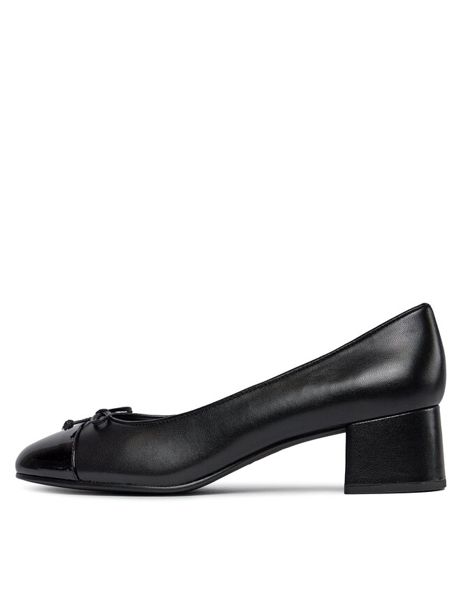 Tory Burch Salonarji Tory Burch Cap-Toe Pump 45Mm 154517 Črna