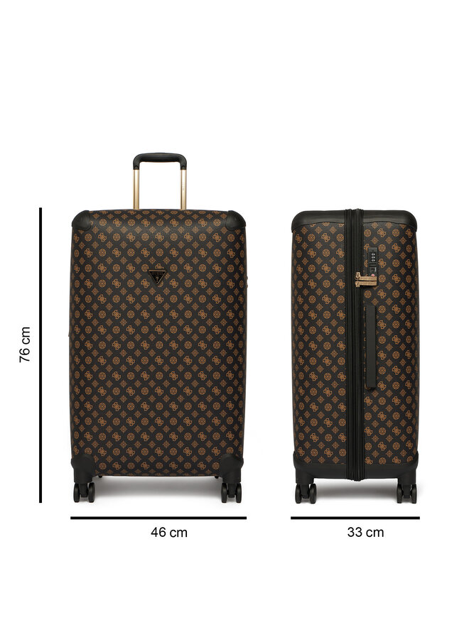 Guess Großer Koffer Guess Wilder Travel TWHP74 52988 Dunkelbraun