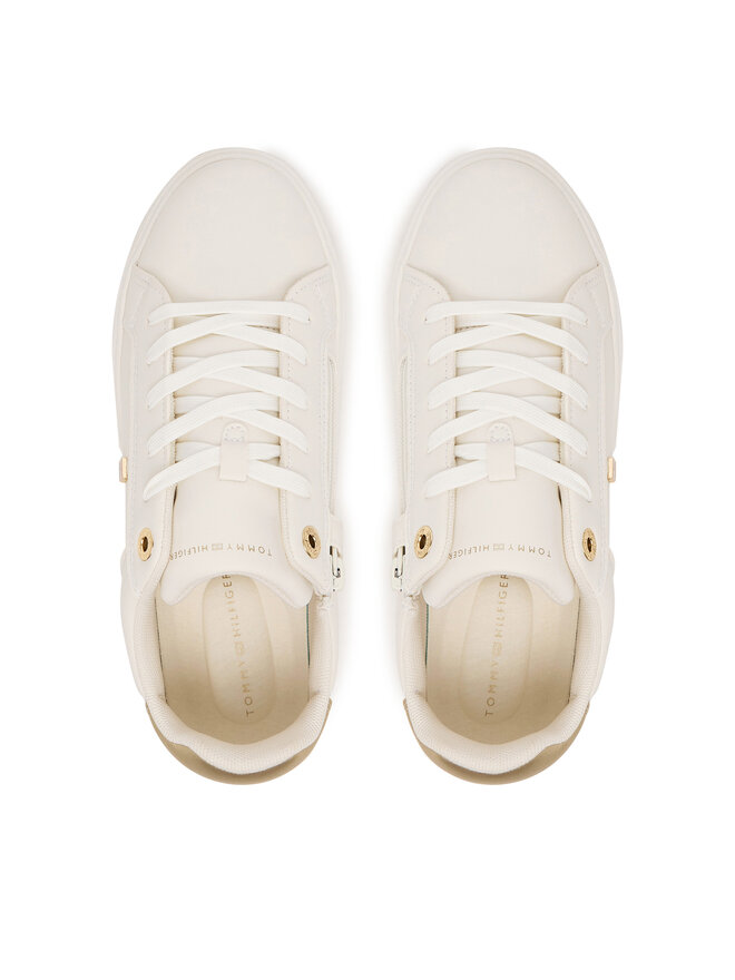 Tommy Hilfiger Sneakers Tommy Hilfiger Low Cut Lace-Up T3A9-34248-1355 D Weiß