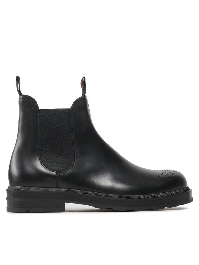 Bally Jātnieku stila puszābaki Bally Cormons-Fur 6301812 Melns