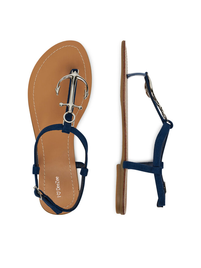 DeeZee Sandalen DeeZee F103-123 Dunkelblau