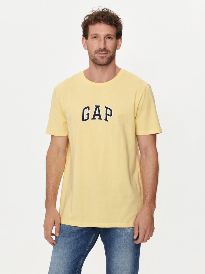 Gap Gap Póló 570044-10 Sárga Regular Fit