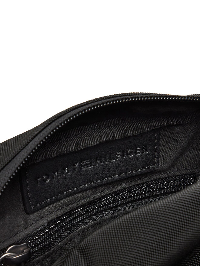 Tommy Hilfiger Τσαντάκι Tommy Hilfiger Th Nylon Travel Mini Reporter AM0AM13472 Μαύρο