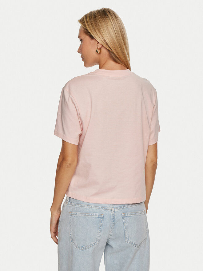Guess Jeans Guess Jeans Marškinėliai W4YI73 K8HM0 Rožinė Regular Fit