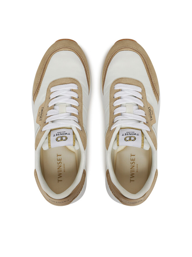 TWINSET Sneakersy TWINSET 251TCP022 Biela