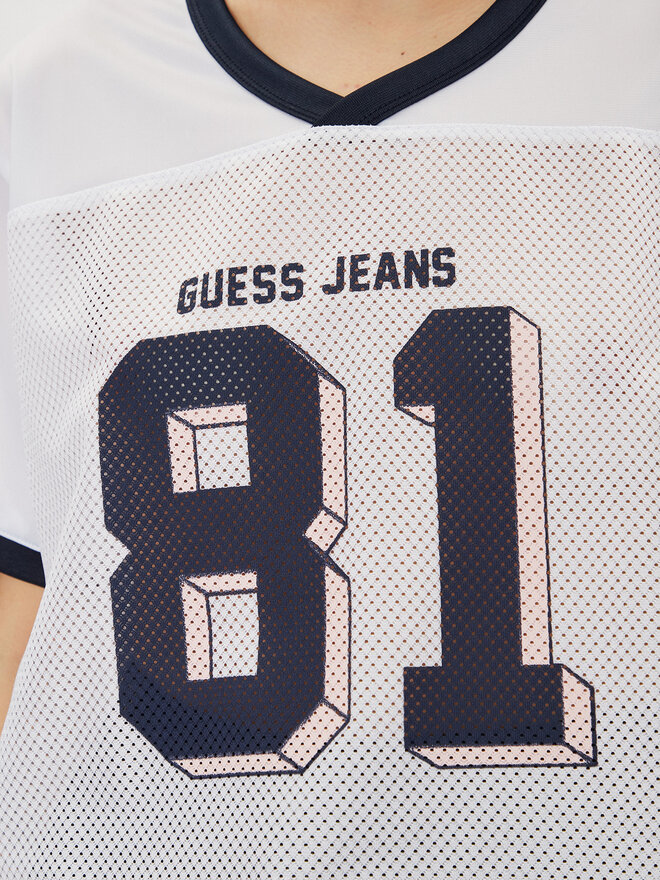 Guess Jeans Guess Jeans Camiseta W5GI59 KCTE2 Blanco Regular Fit
