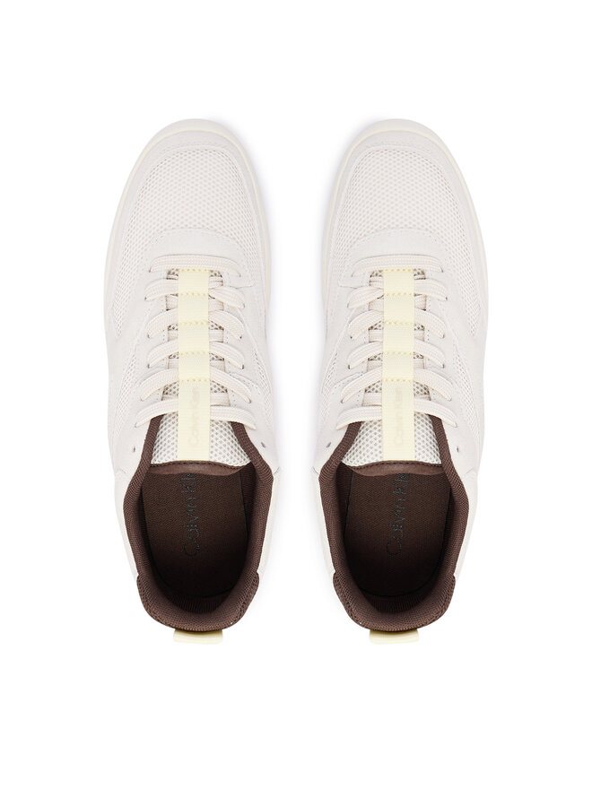 Calvin Klein Sneakers Calvin Klein Low Pro Runner Refl Mesh Sue HW0HW03100 Creme