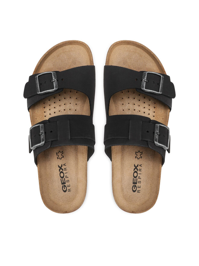 Geox Παντόφλες Geox U Sandal Ghita B U159VB 00032 C9999 Μαύρο