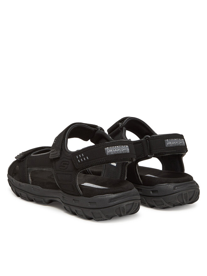 Skechers Σανδάλια Skechers Garver-Louden 64487/BLK Μαύρο
