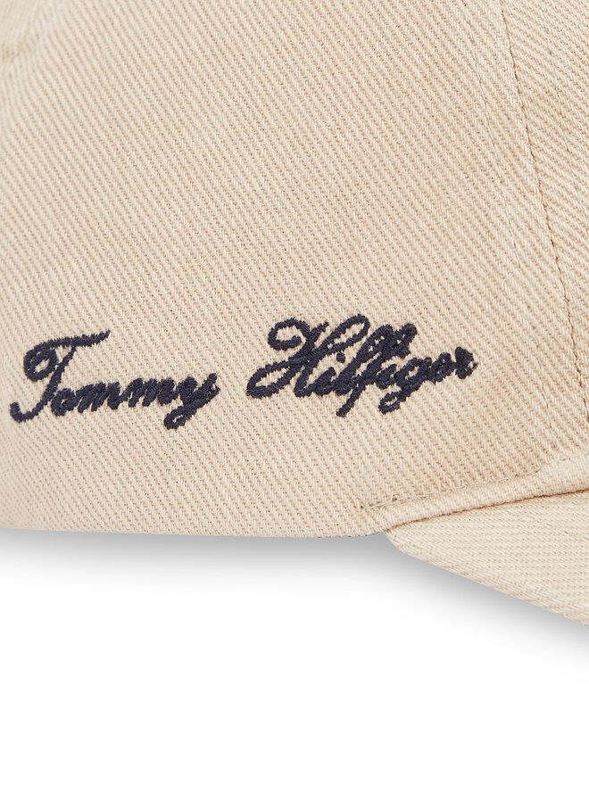 Tommy Hilfiger Καπέλο Jockey Tommy Hilfiger Seasonal Flag Wash 6 Panel Cap AM0AM13348 Μπεζ