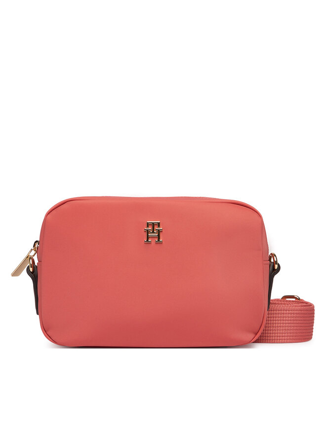 Tommy Hilfiger Handtasche Tommy Hilfiger Popette Camera Bag AW0AW17704 Korallenfarben