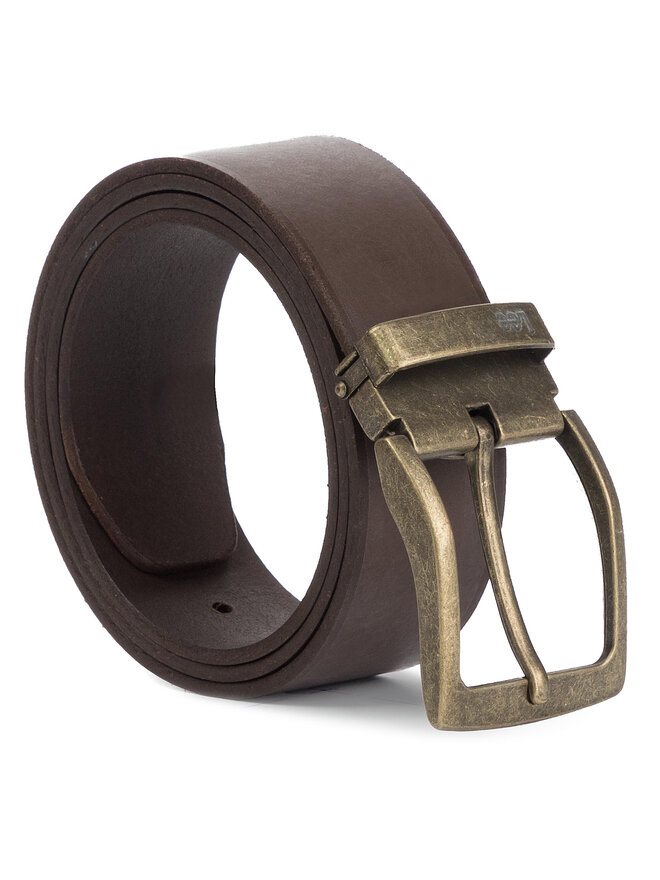 Lee Чоловічий ремінь Lee Basic Belt LU025324 112125167 Коричневий